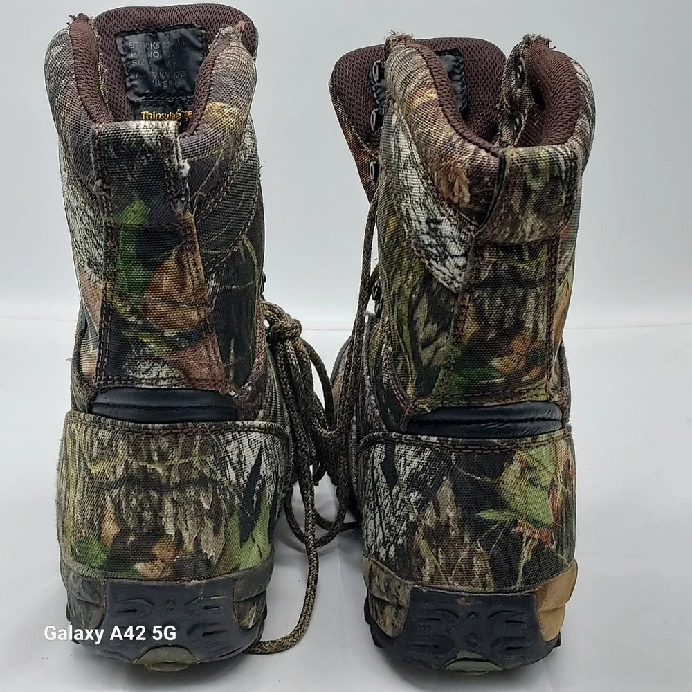 RedHead Mens Camo Hunting Boots‎ Thinsulate Ultra Insulated Size 8M 520-41405